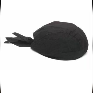 NWT ZAN Headgear Flydanna 100% cotton black
